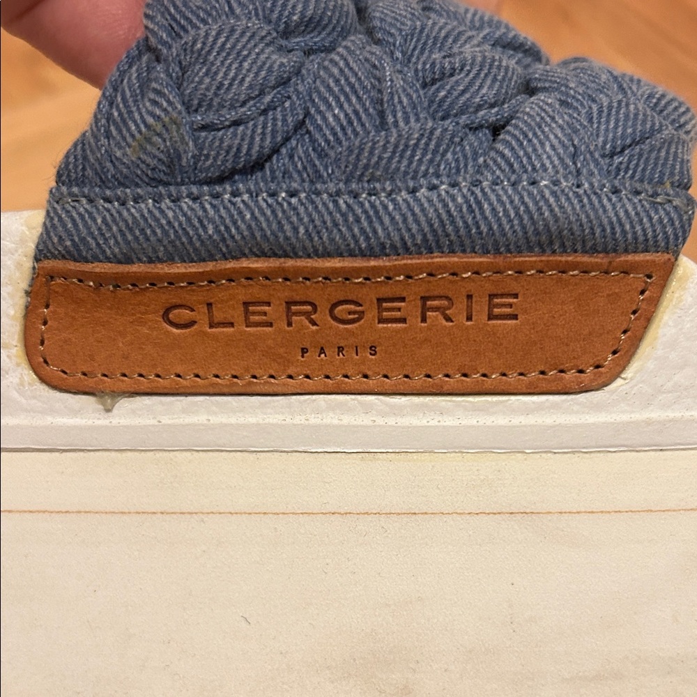 Robert Clergerie Braided Slide Sandals - Cream and Black - Picture 13 of 16